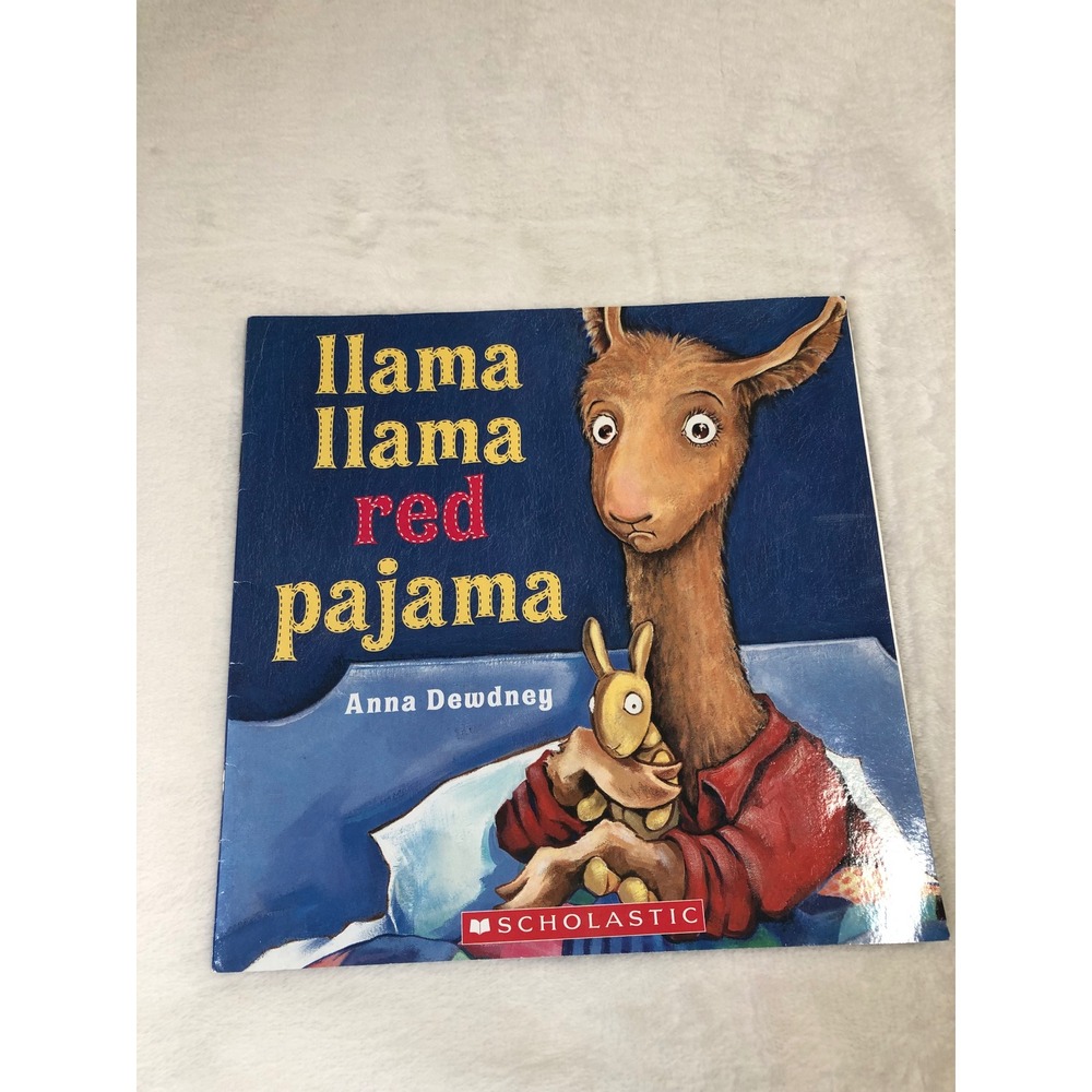 Llama Llama Red Pajama Book Kids Paperback Anna Dewdney Rhyming Story